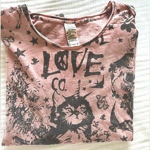 Magnolia Pearl Tee ~ Love Co. pink tee (long-sleeved)